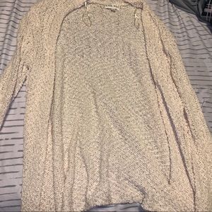 Cream cardigan